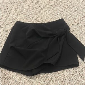 Zara Black Skorts with Lightweight Design